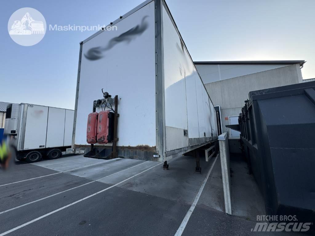 HRD NTS Semi-trailer med fast kasse
