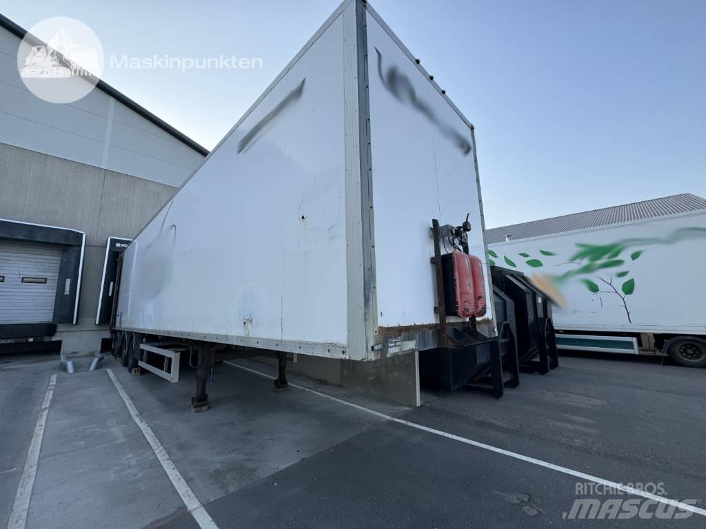HRD NTS Semi-trailer med fast kasse