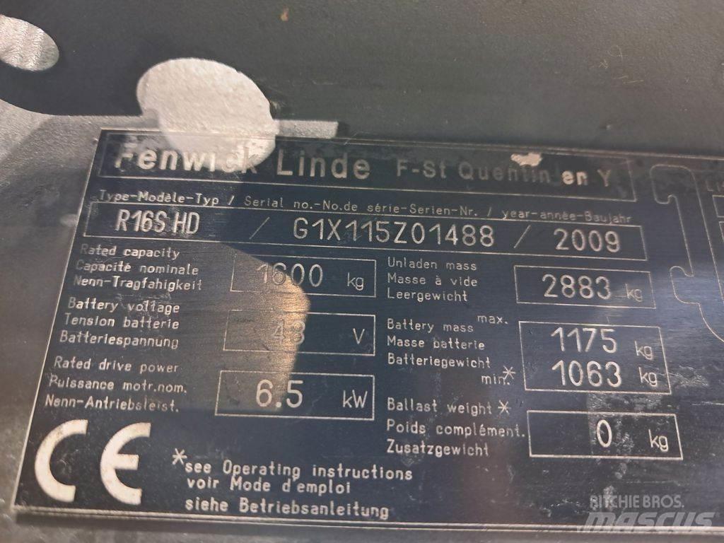 Linde R16 S HD Reachtruck