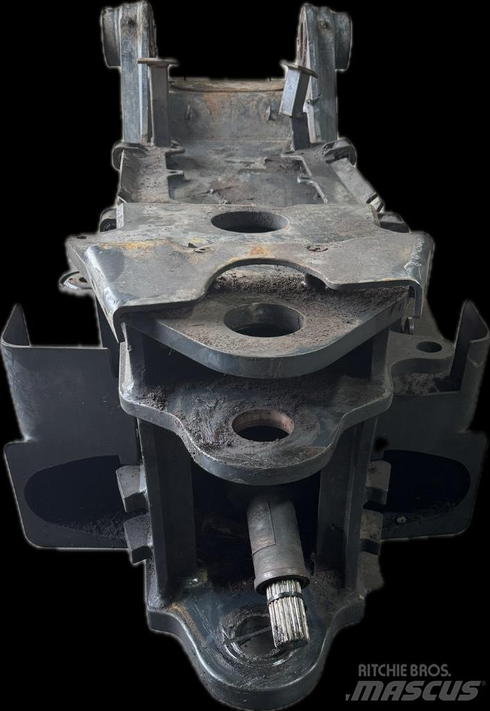 Ponsse Ergo 8W Chassis og suspension