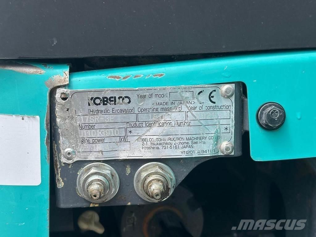 Kobelco SK17SR Minigravemaskiner