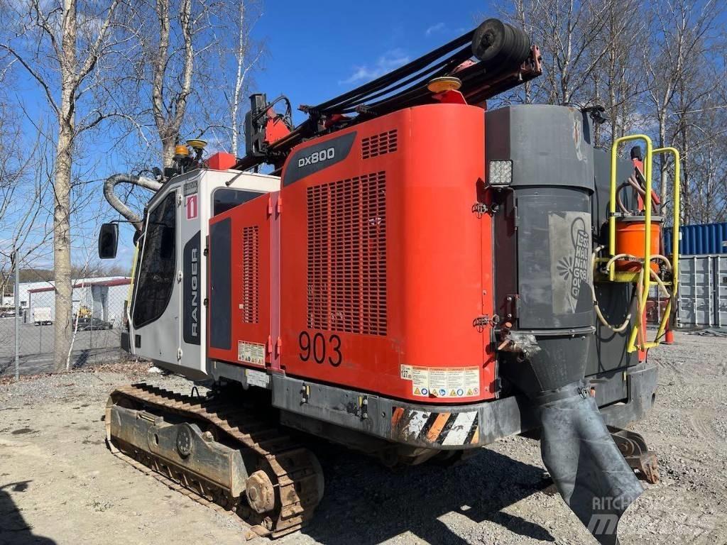 Sandvik DX800 Overfladeboreudstyr / Borerigge