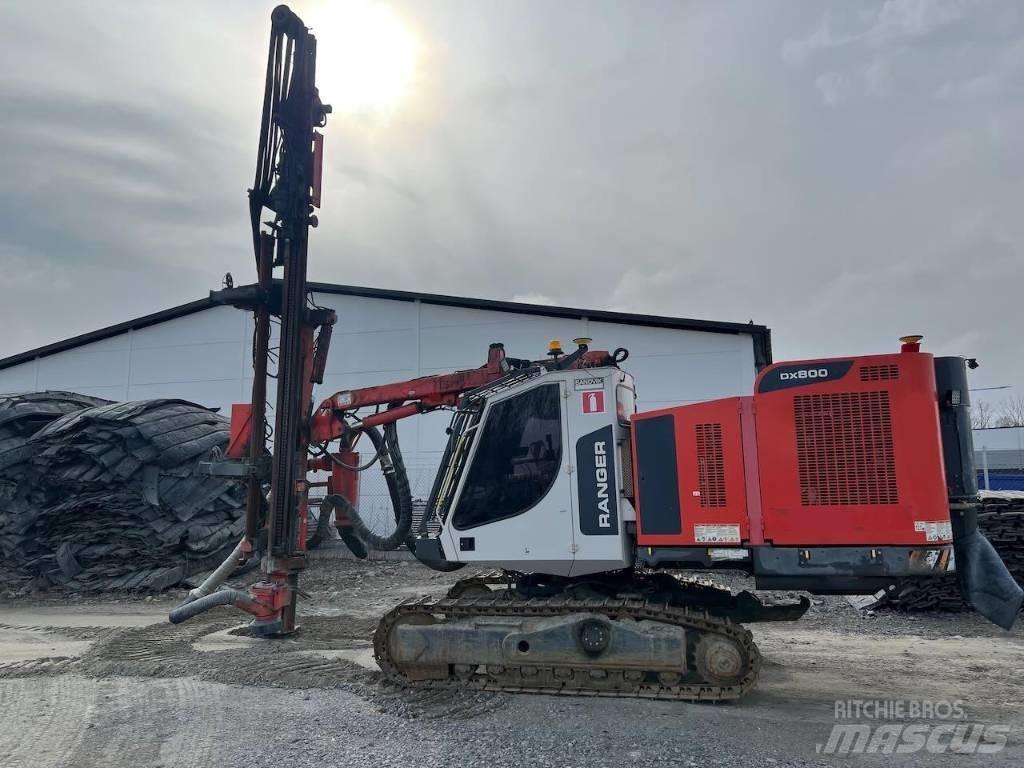Sandvik DX800 Overfladeboreudstyr / Borerigge