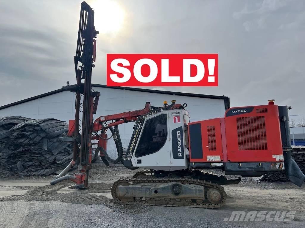 Sandvik DX800 Overfladeboreudstyr / Borerigge