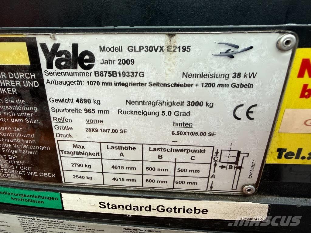 Yale GLP 30 LPG gaffeltrucks