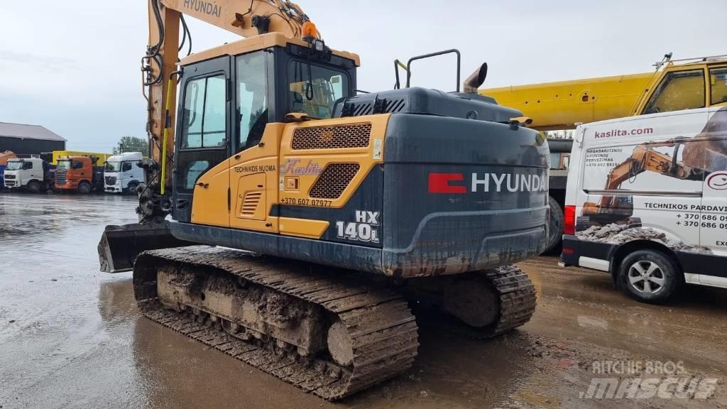 Hyundai HX 140 L Gravemaskiner på larvebånd