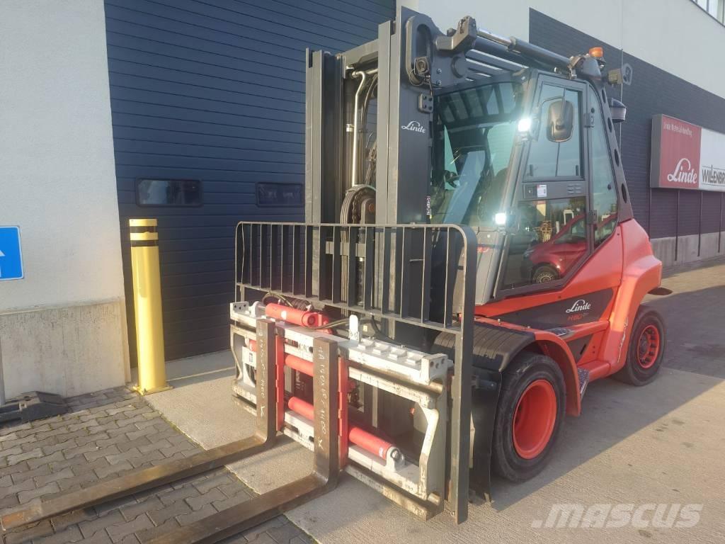 Linde H80D/396-03 Diesel gaffeltrucks