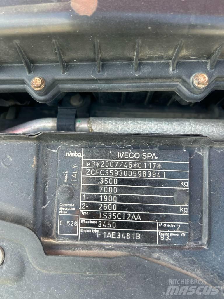 Iveco Daily 35 C13 Lastbiler med tip
