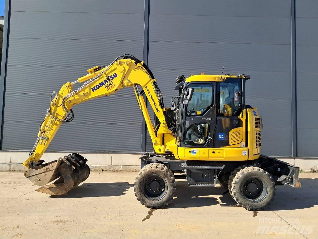 Komatsu PW98MR-11E0 Gravemaskiner på hjul