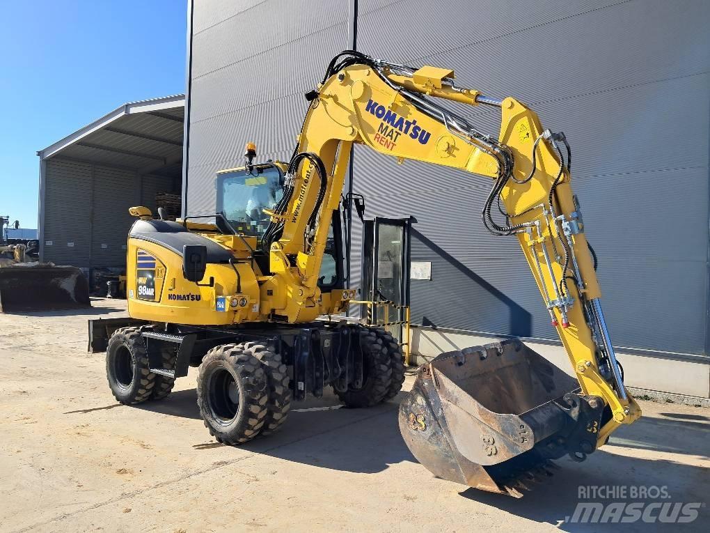 Komatsu PW98MR-11E0 Gravemaskiner på hjul