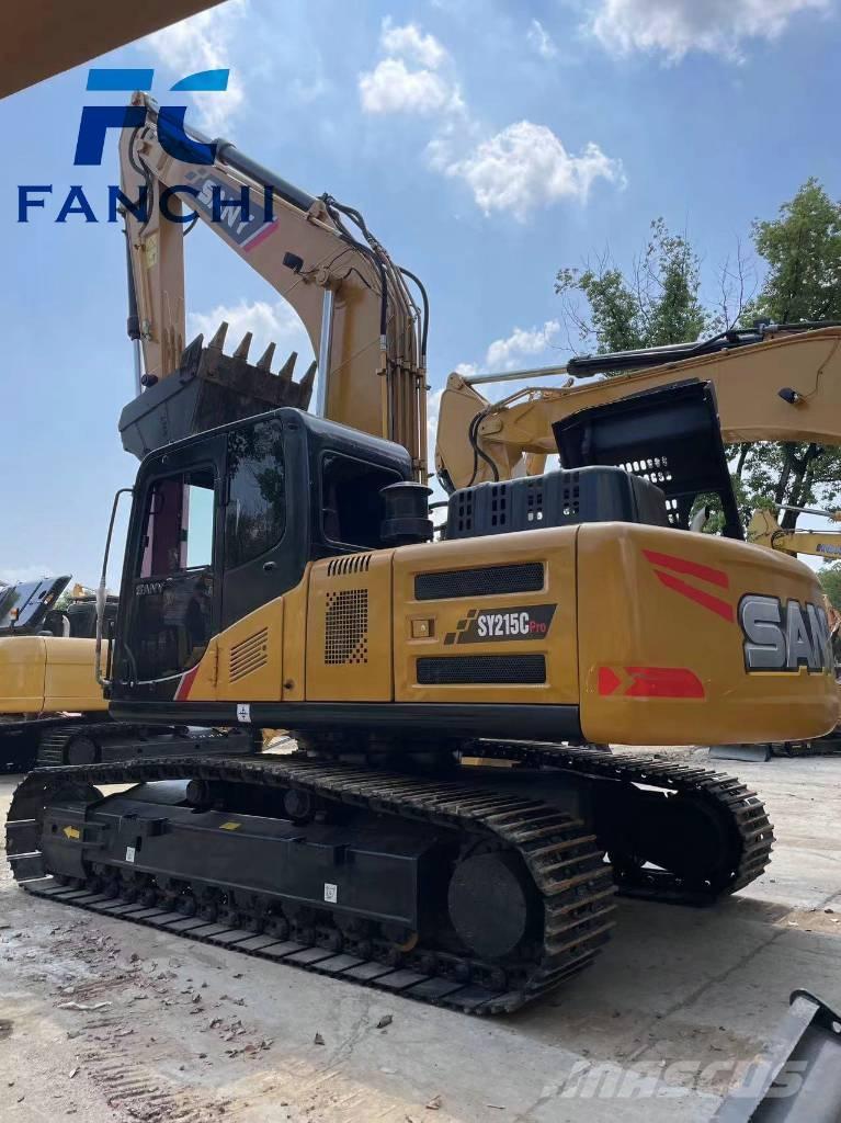 Sany 215 Gravemaskiner på larvebånd