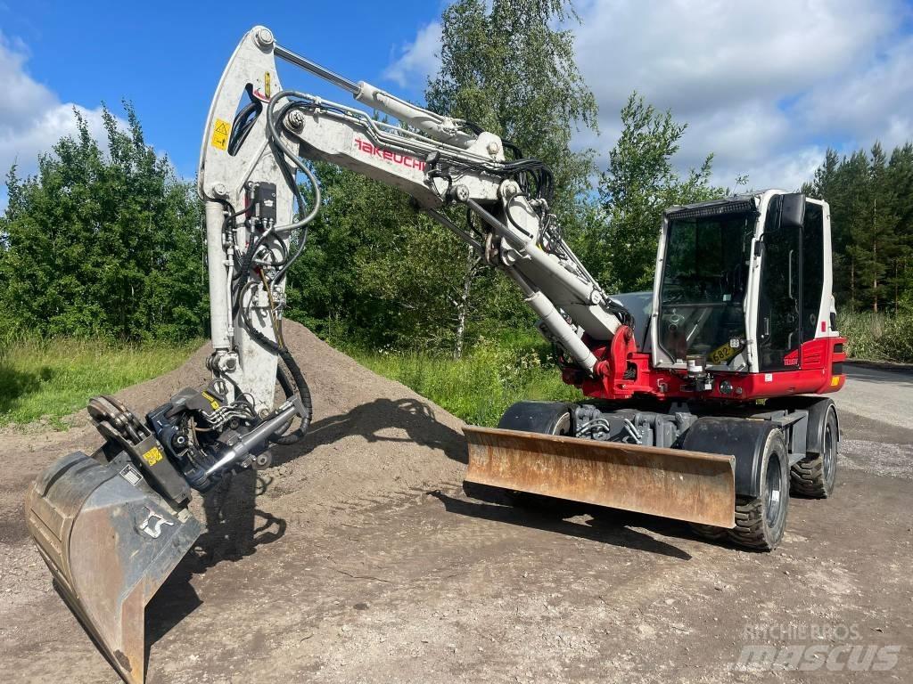 Takeuchi 395W Gravemaskiner på hjul