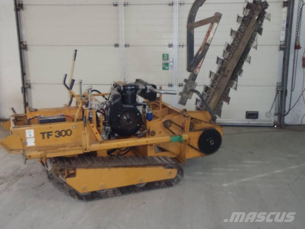 CASE TF 300 Kædegravere