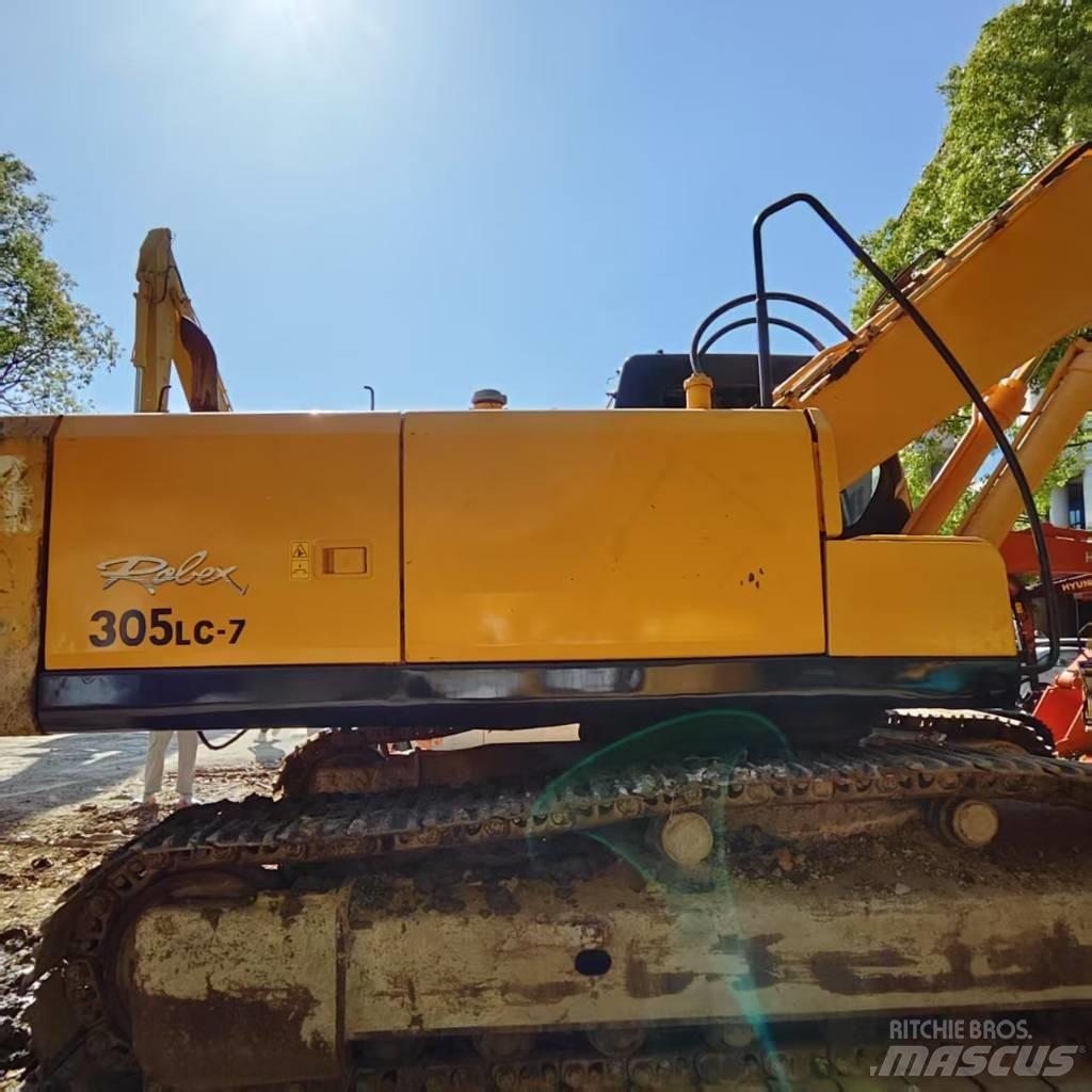 Hyundai R305-7 Gravemaskiner på larvebånd