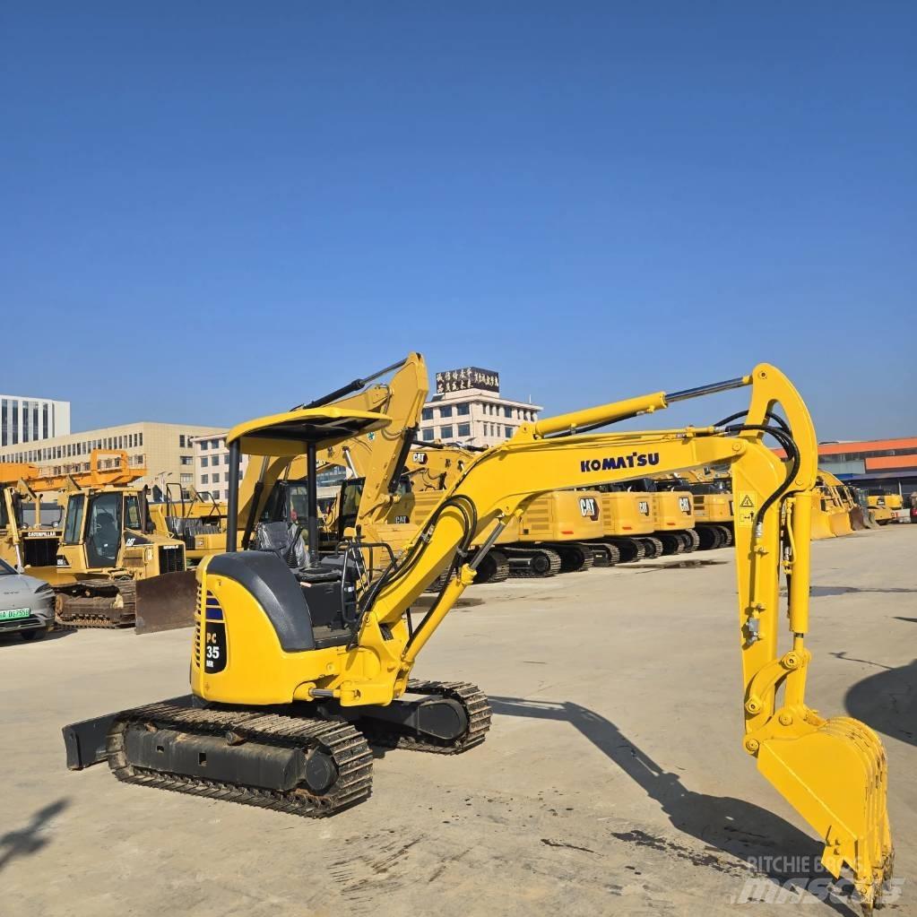 Komatsu PC 35 Minigravemaskiner