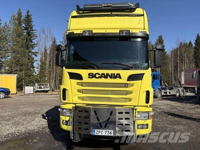 Scania R164G 8*4 Lastbil med kran