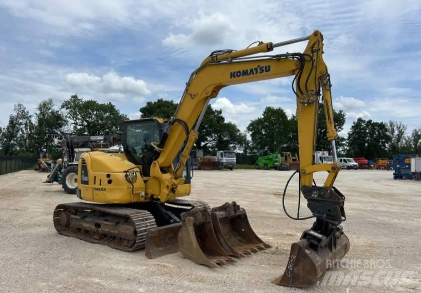 Komatsu PC 118 MR-8 Midi-gravemaskiner 7t - 12t