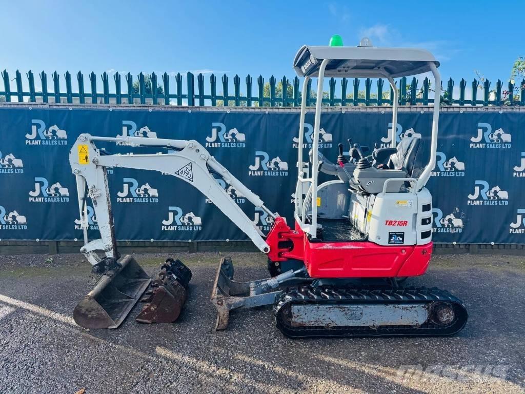 Takeuchi TB 215 R Minigravemaskiner
