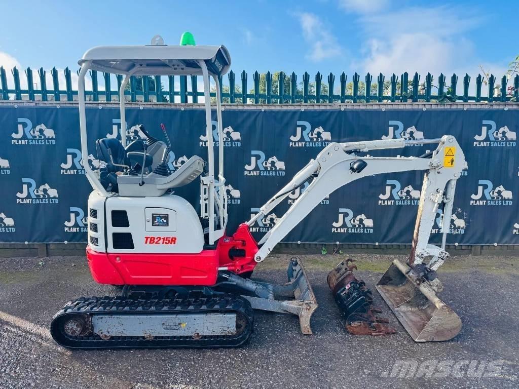 Takeuchi TB 215 R Minigravemaskiner
