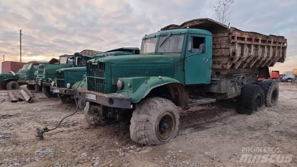 Kraz 255 B 6x6 Lastbiler med tip