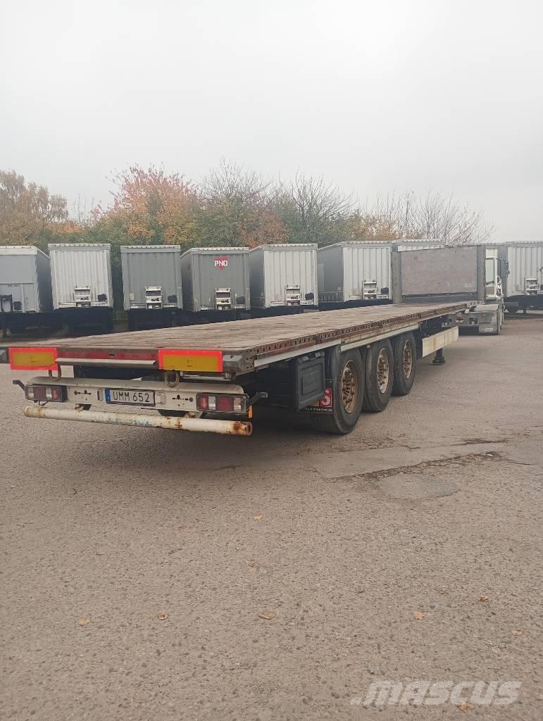 Krone FLAKTRAILER Semi-trailer med lad/flatbed