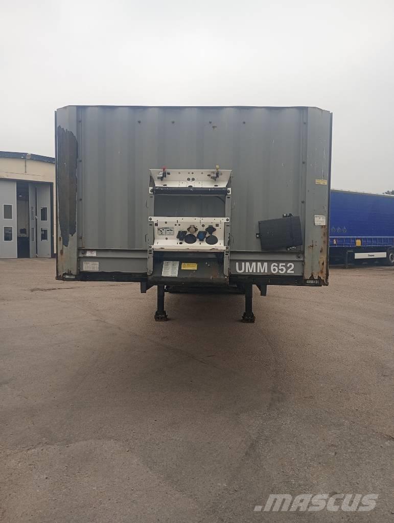 Krone FLAKTRAILER Semi-trailer med lad/flatbed