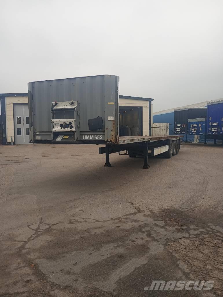 Krone FLAKTRAILER Semi-trailer med lad/flatbed