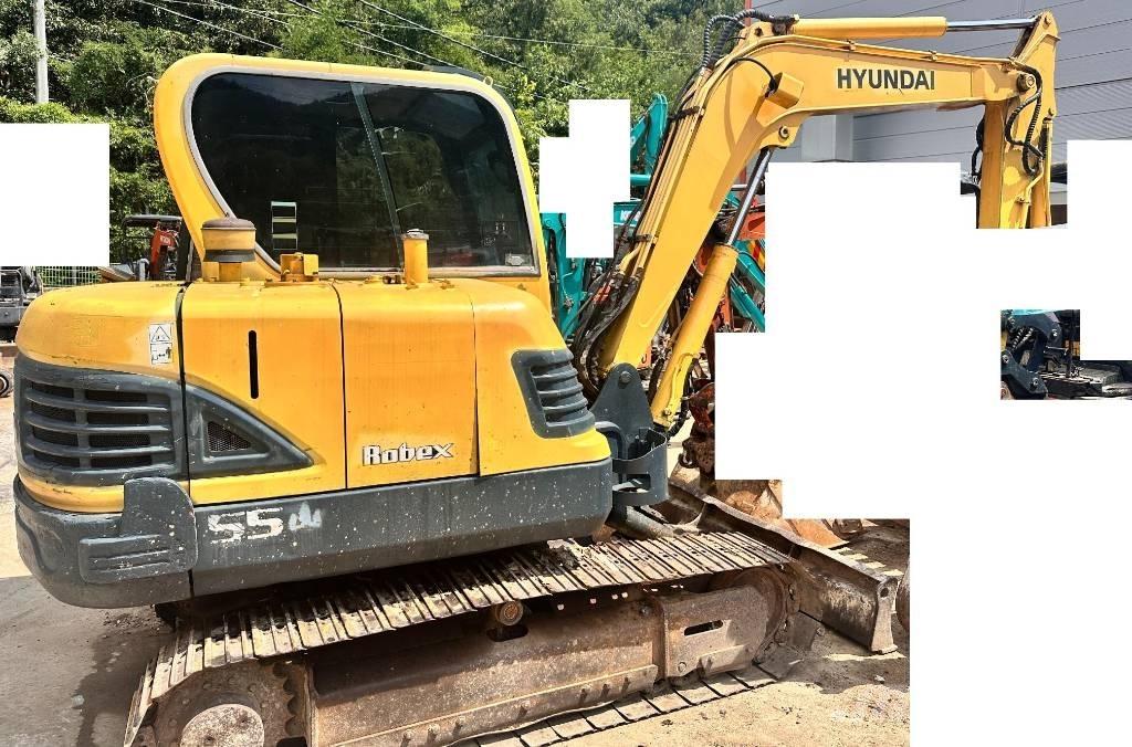 Hyundai Robex 55 Minigravemaskiner