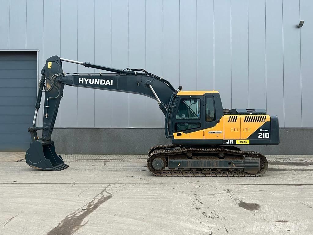 Hyundai R 210 Gravemaskiner på larvebånd