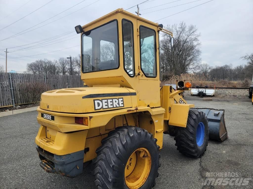John Deere 244H Læssemaskiner på hjul