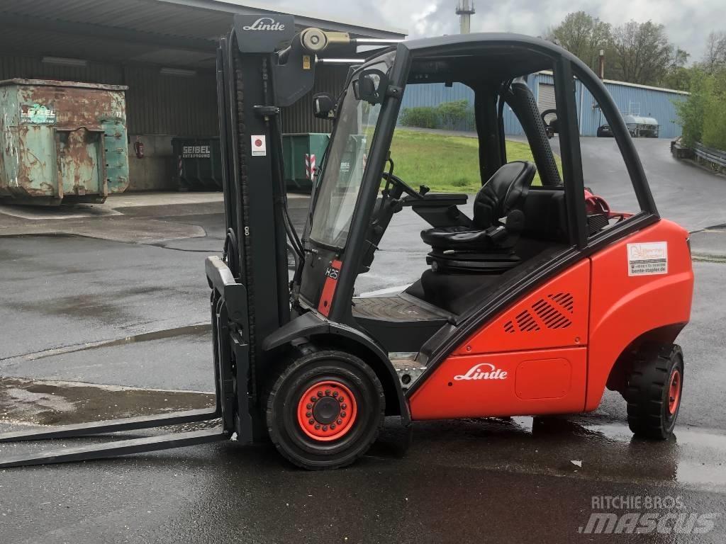 Linde H25T LPG gaffeltrucks