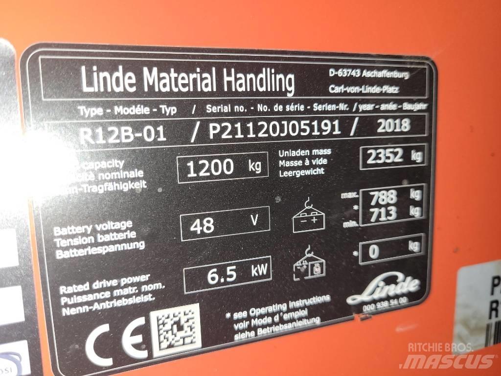 Linde R12B-01 Reachtruck