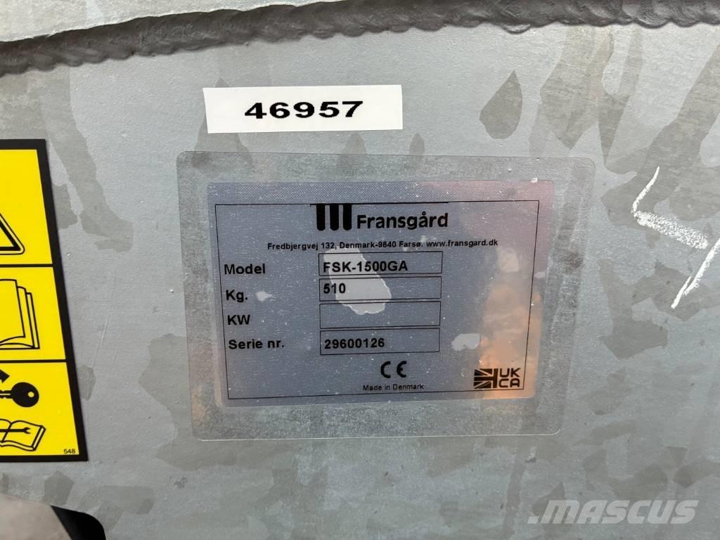Fransgård FSK-1500 Sand- og saltspredere