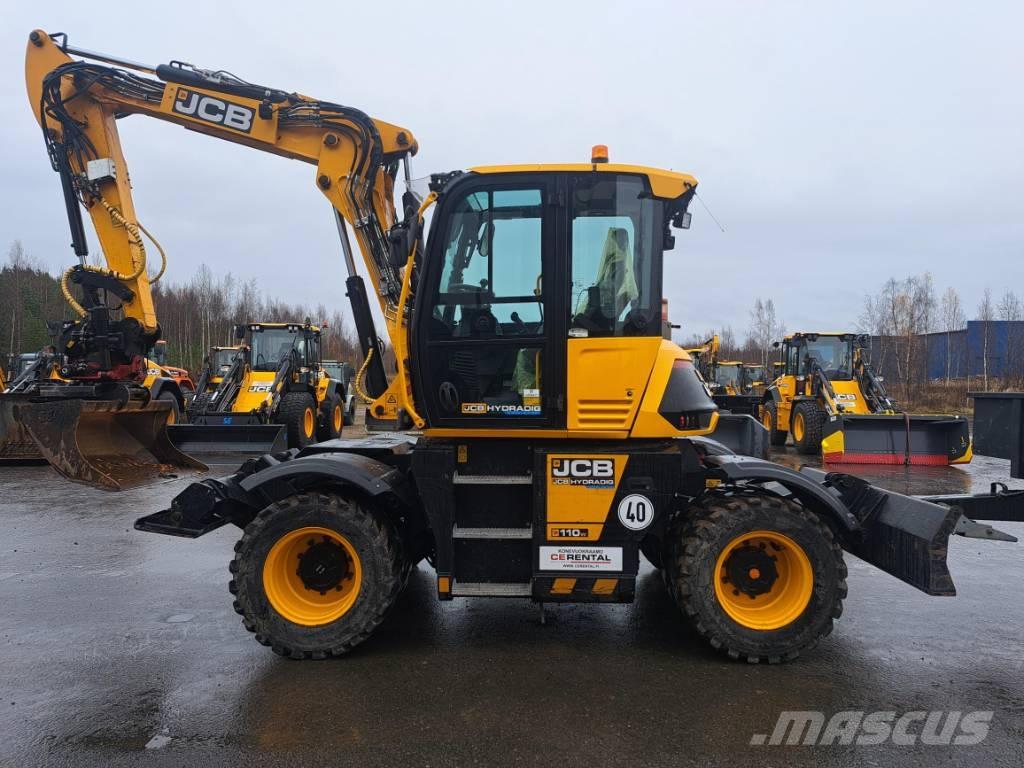 JCB Hydradig Gravemaskiner på hjul