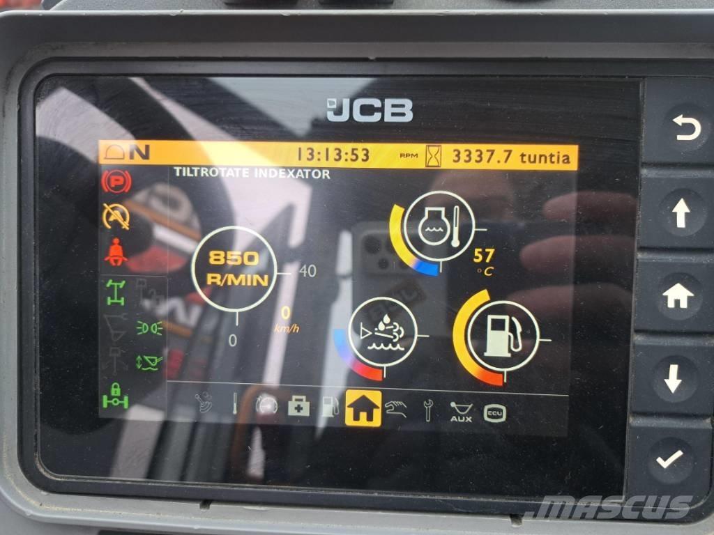 JCB Hydradig Gravemaskiner på hjul