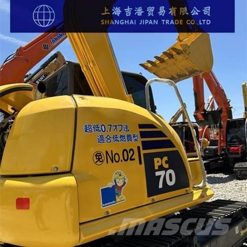 Komatsu PC 70 Gravemaskiner på larvebånd