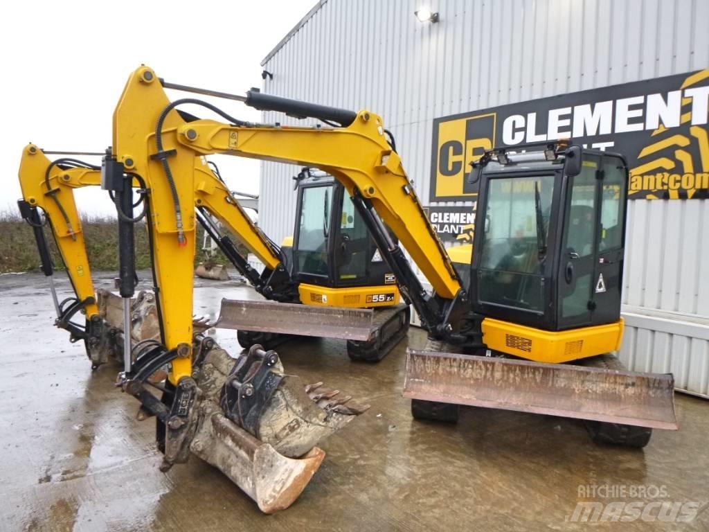 JCB 55 Z-1 Midi-gravemaskiner 7t - 12t