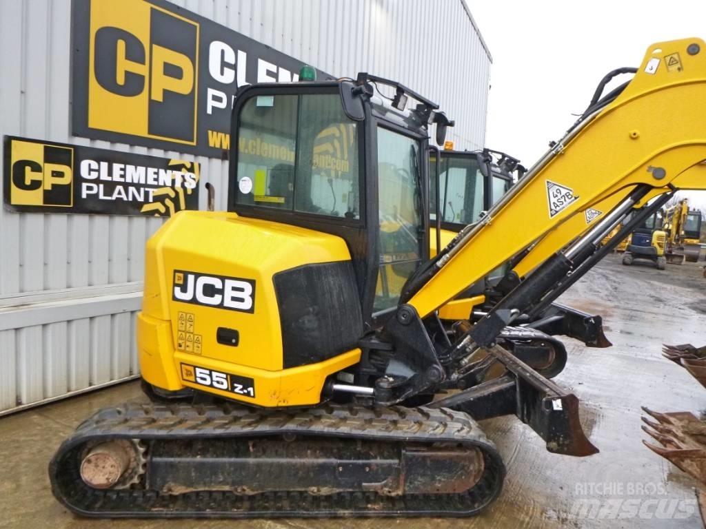 JCB 55 Z-1 Midi-gravemaskiner 7t - 12t