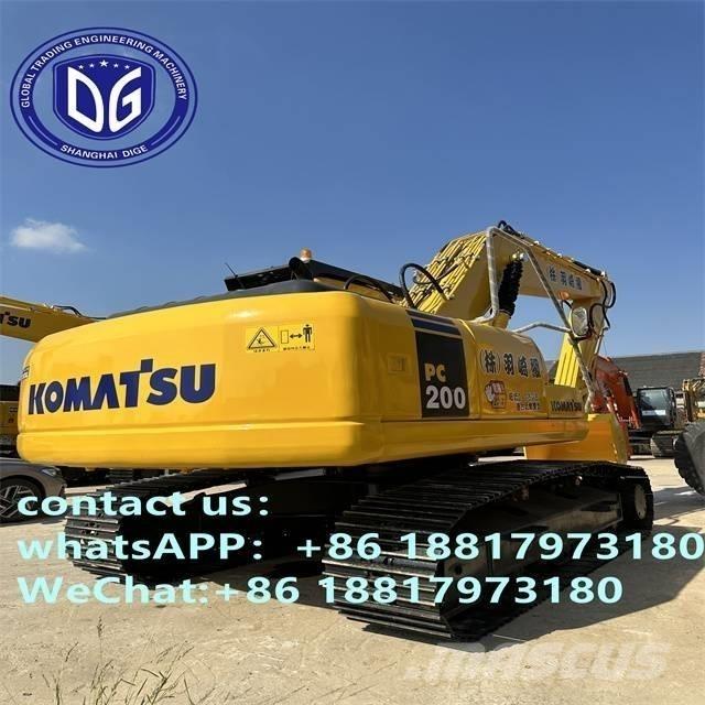Komatsu PC 200-7 Gravemaskiner på larvebånd