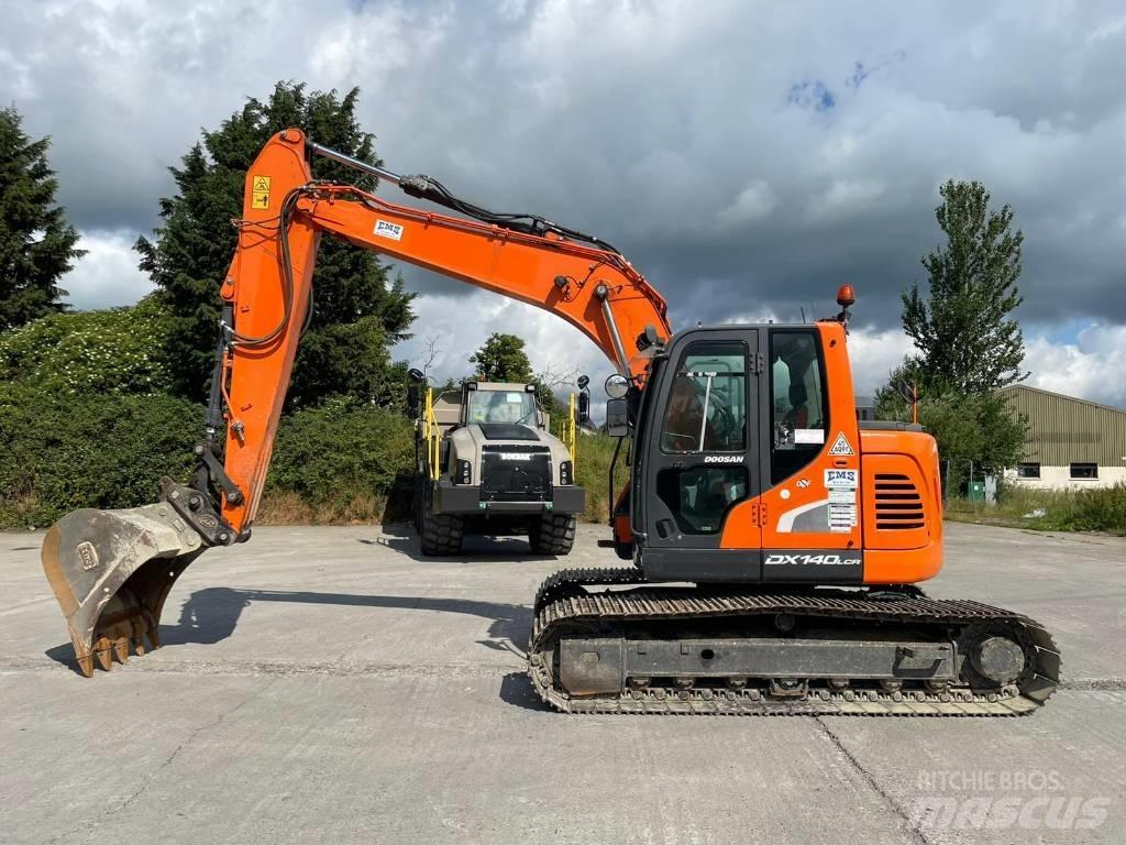 Doosan DX 140 LCR Gravemaskiner på larvebånd