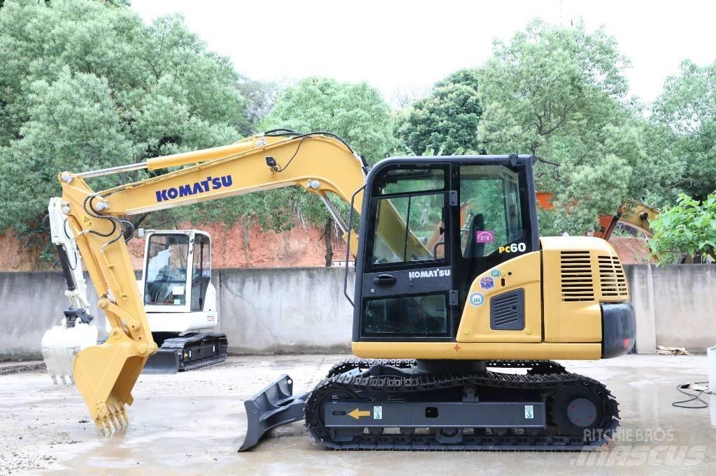 Komatsu PC 60-8 Gravemaskiner på larvebånd