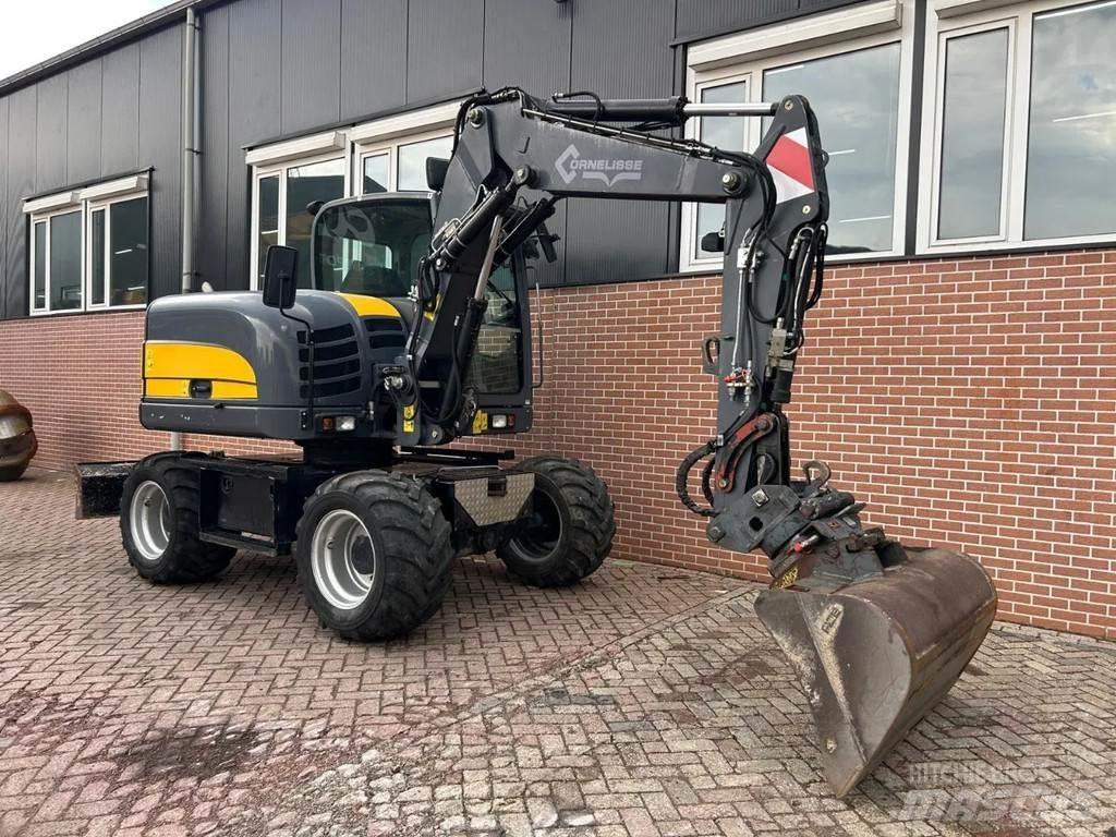 Terex TW75 Gravemaskiner på hjul