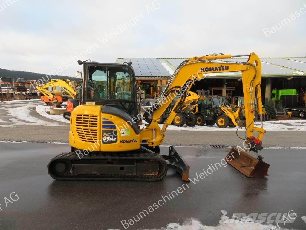 Komatsu PC 45 MR-5E0 Minigravemaskiner