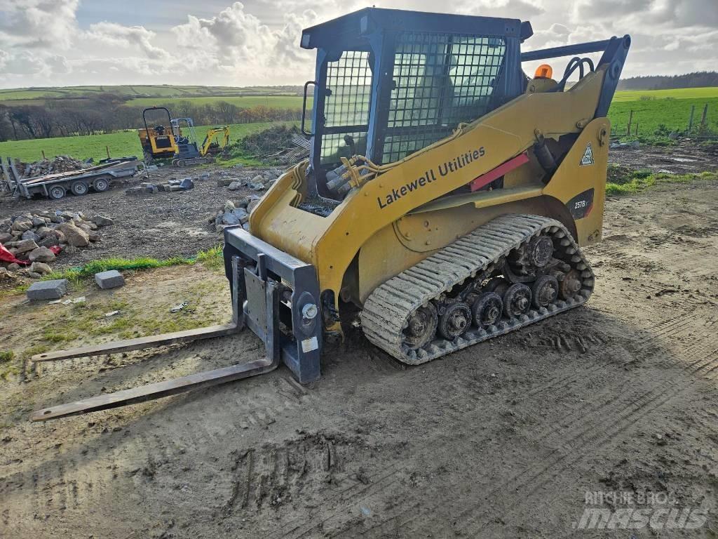 CAT 257 B 3 Minilæsser - skridstyret