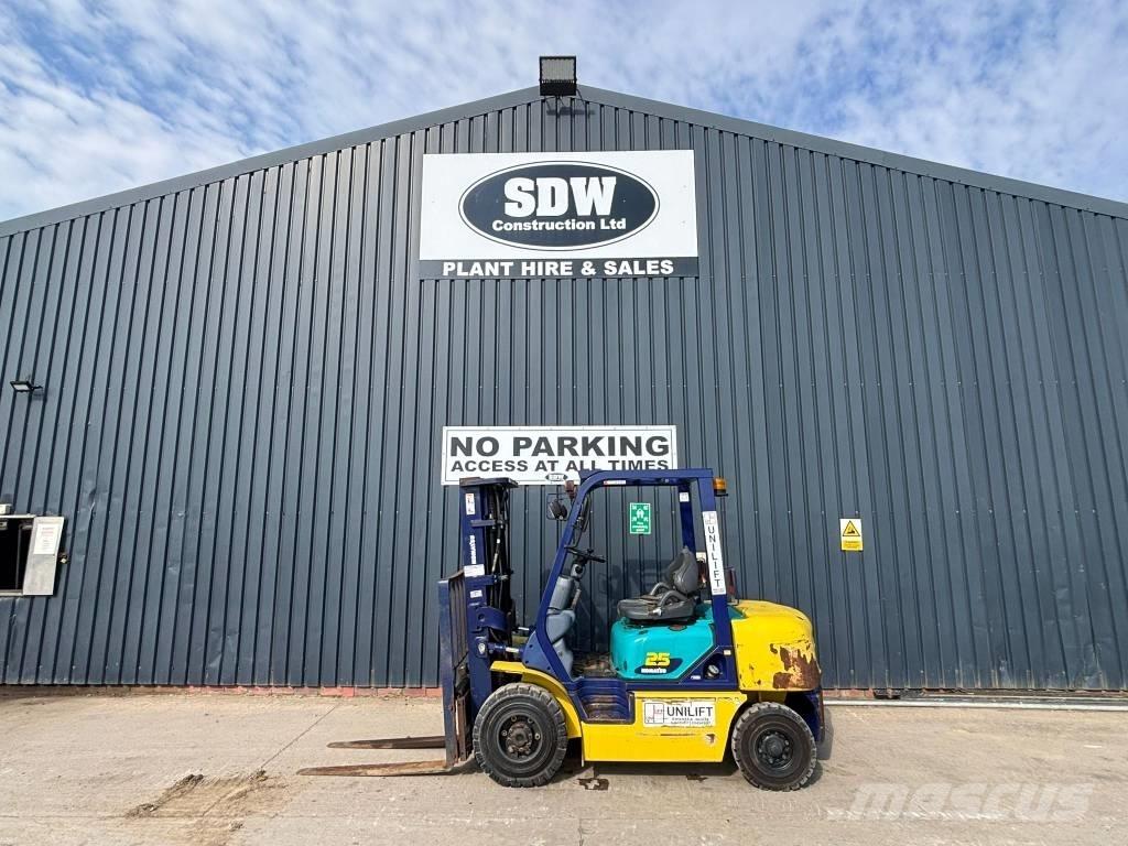 Komatsu FD 25 Diesel Diesel gaffeltrucks