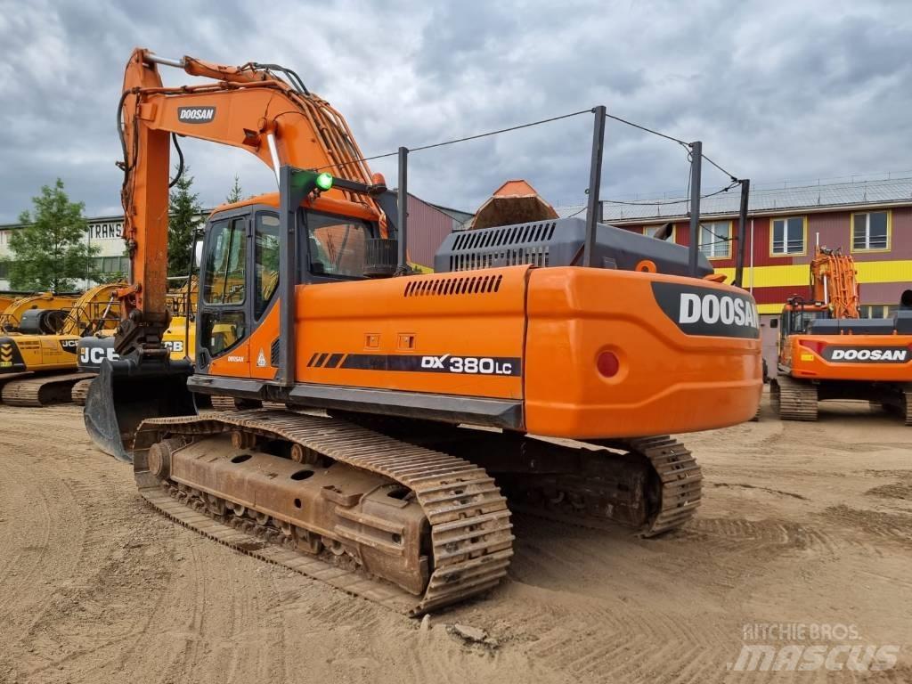 Doosan DX 380 LC Gravemaskiner på larvebånd