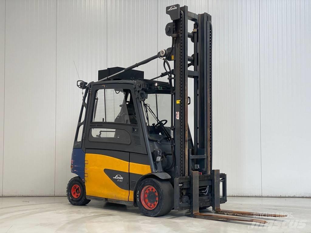 Linde E50HL-01/600 El gaffeltrucks