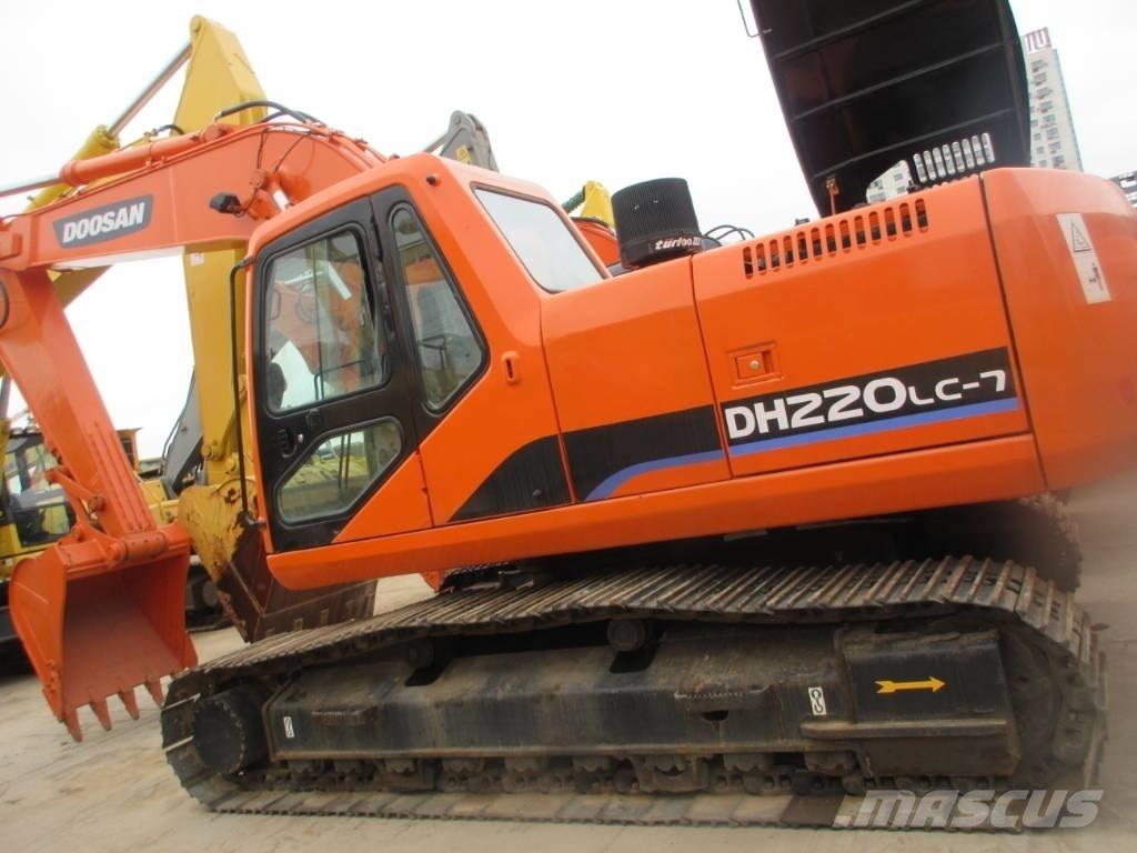 Doosan DX 220 LC-9 Gravemaskiner på larvebånd