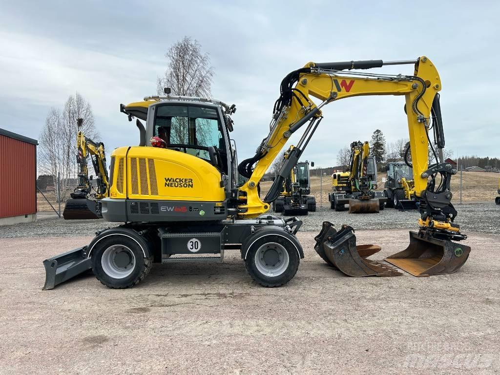 Wacker Neuson EW65 Gravemaskiner på hjul