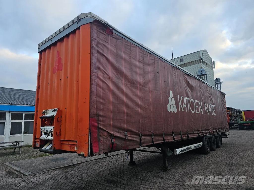 Krone SD 27 Semi-trailer med Gardinsider